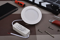 The conciseness and practicability of indoor white round panel lights