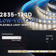 Minimalist linear strip light