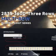 Plain diffuse soft light strip