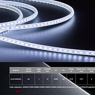 Self-adhesive decorative ambient soft light strip