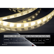 Outdoor warm light strip
