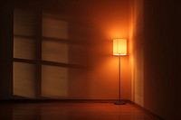 What Charm Do Elegant Square Warm-toned Floor Lamps Bring To Home Decor?