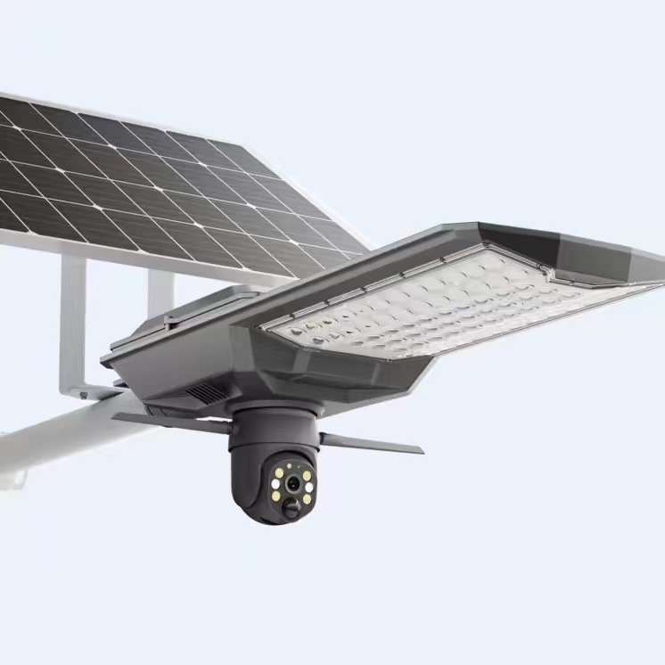 Solar ultra-clear monitoring street lights