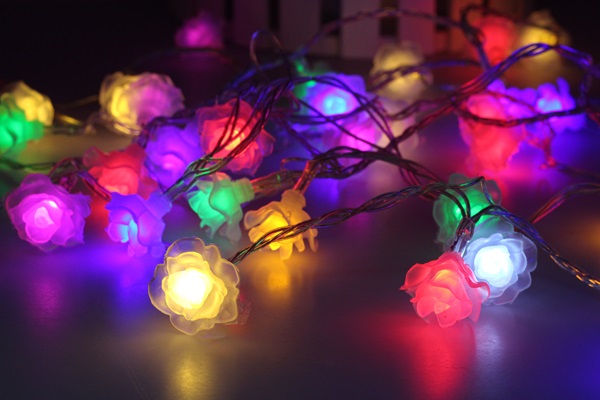 LED Colorful Globe String Lights