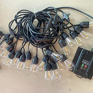 New Camping Ambient Lights Large Orb Solar String Light