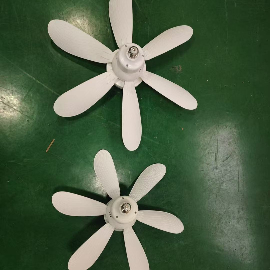 White Interior Living Room Bedroom Fan Light