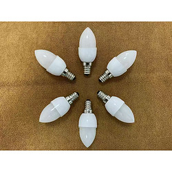 LED super bright screw candle bulb