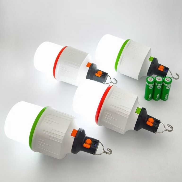 可替换电池应急电灯泡