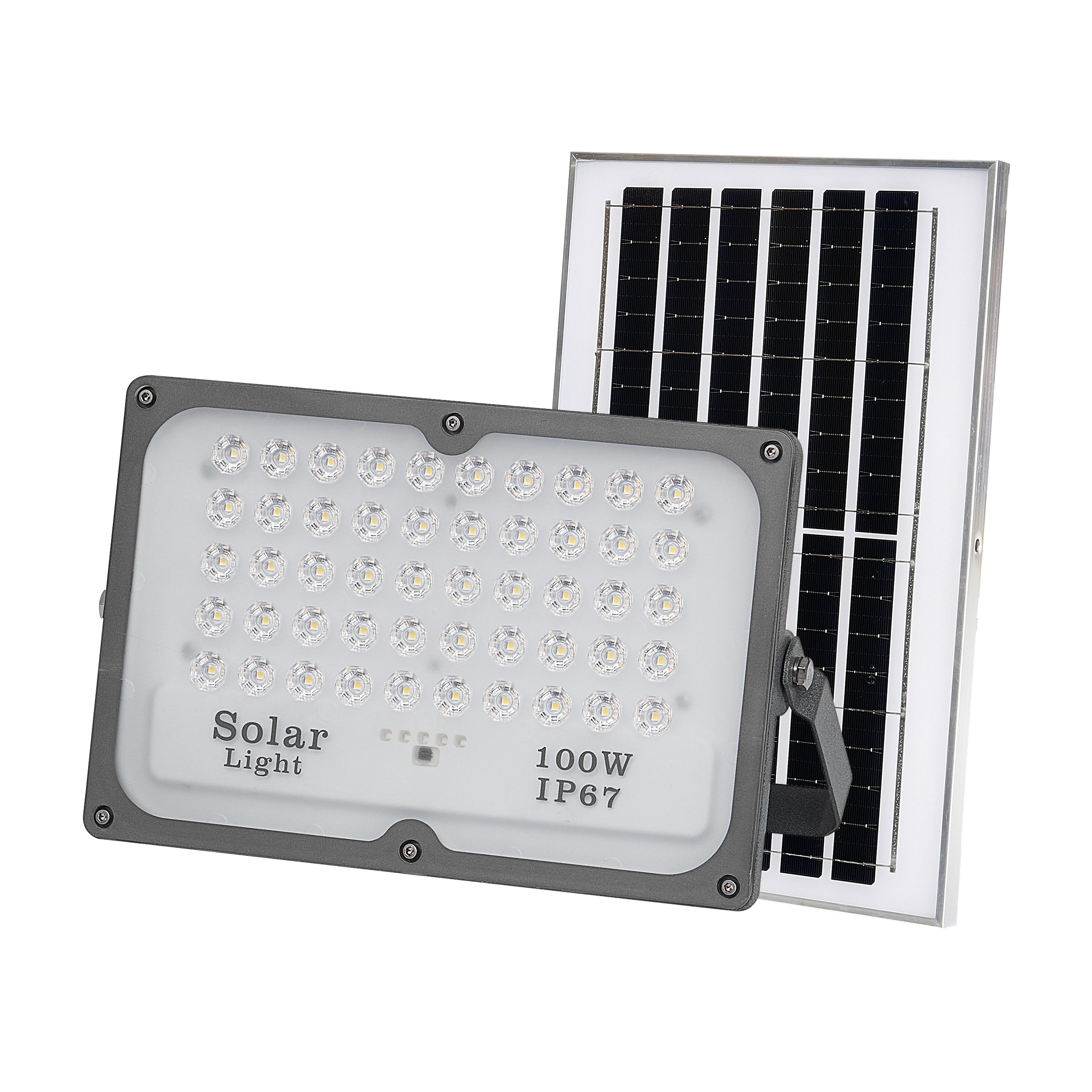 100W Solar Flood Light