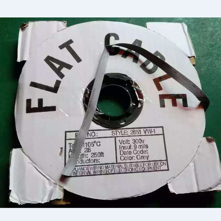 扁平灰排线间距压线头