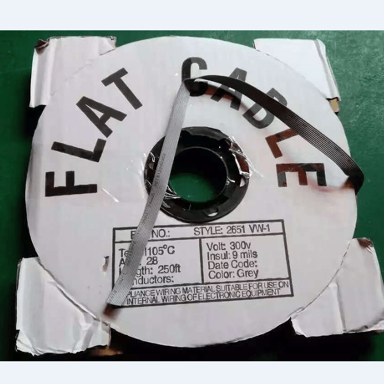 扁平灰排线间距压线头