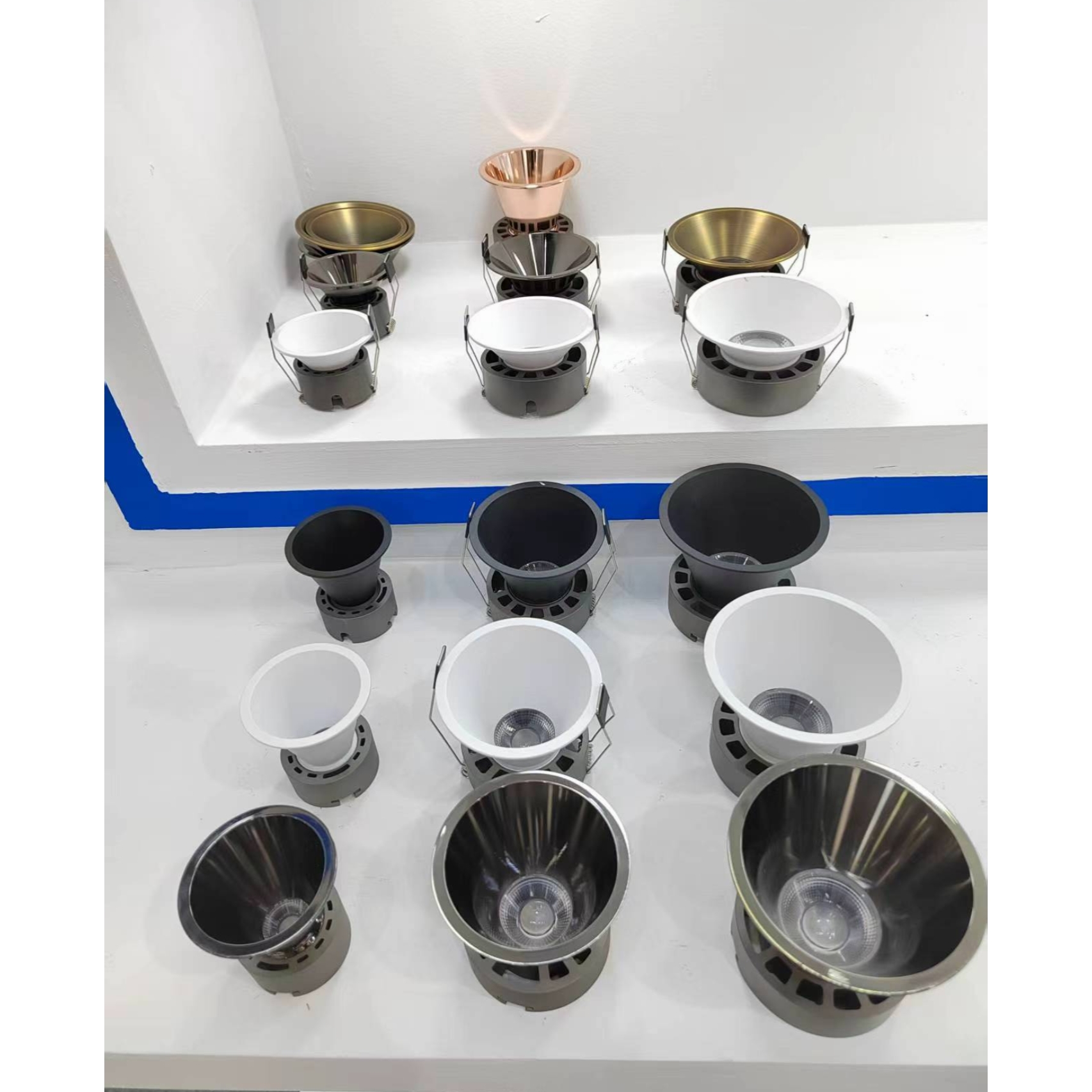 LED down lights, ceiling lights, entrance hallway lights
