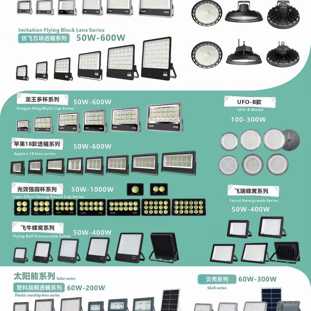Multi-series outdoor lights