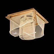 Warm and romantic rose chandelier