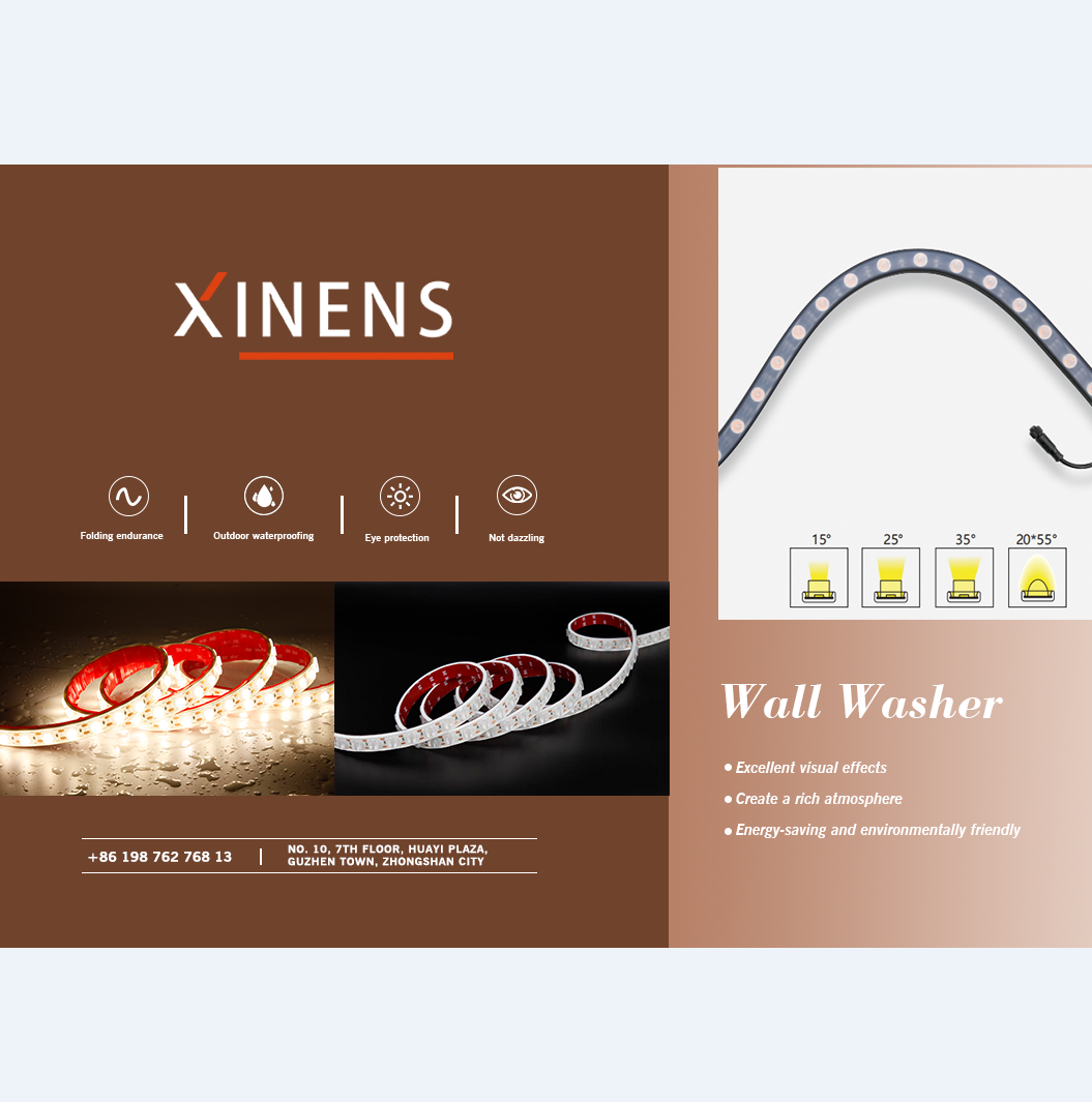 Outdoor courtyard garden decoration light strip