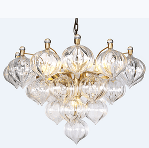 Triangle Villa Living Room Crystal Chandelier