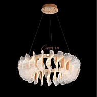 Petal-shaped Artistic Chandelier