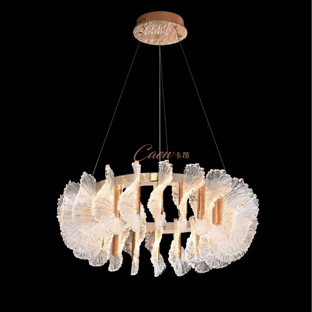 Petal-shaped Artistic Chandelier