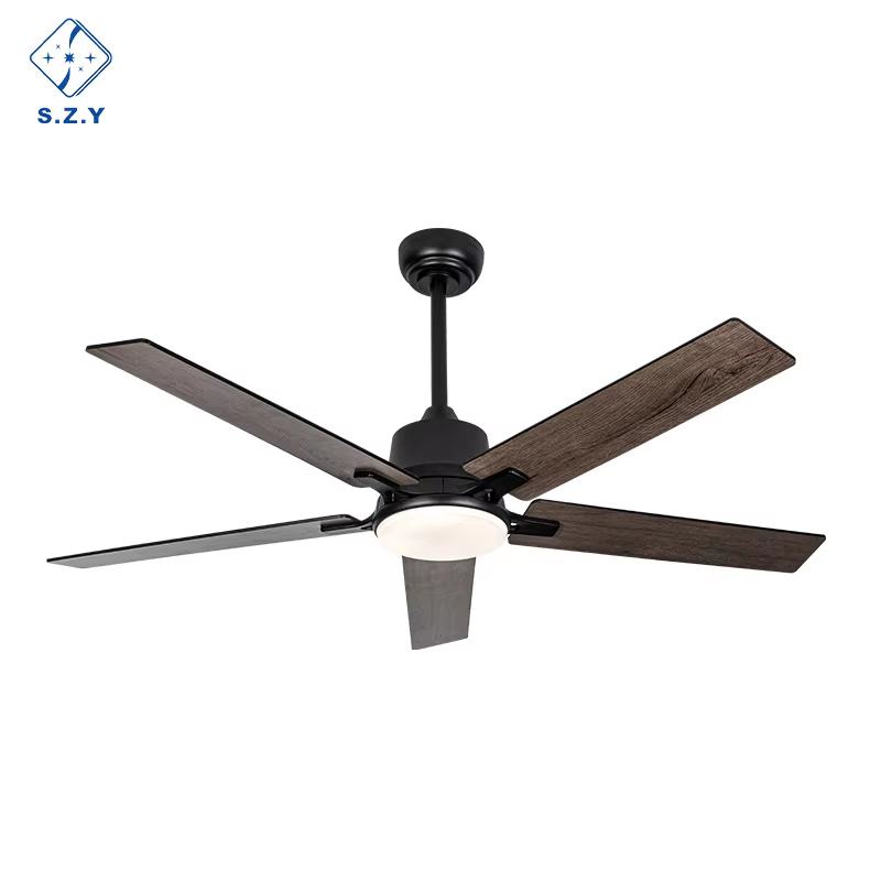 Retro Five-blade Fan Chandelier