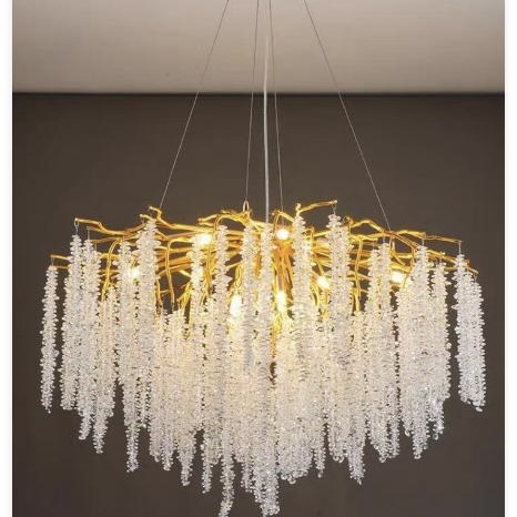 High-end crystal indoor chandelier