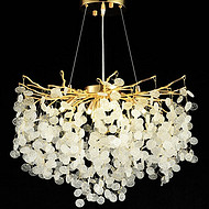 Personalized and fashionable crystal living room chandelier