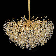High-end living room crystal chandelier