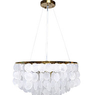 Nordic simple mother-of-the-shell chandelier
