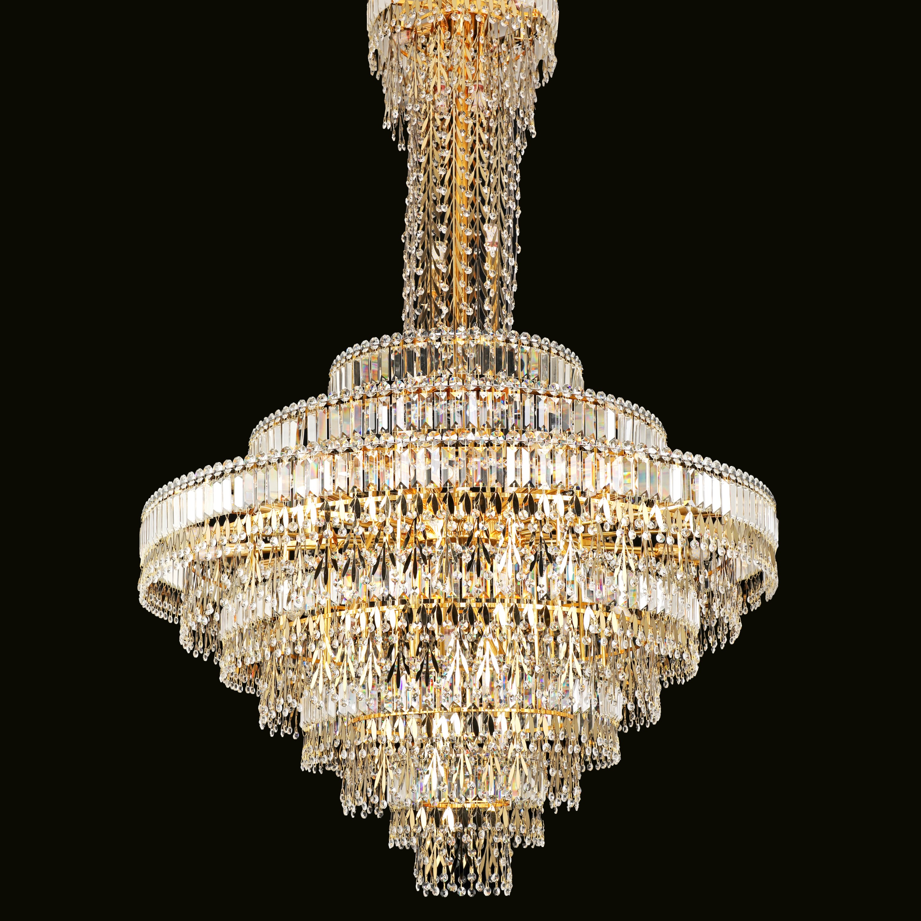 Designer-style hollow living room chandelier