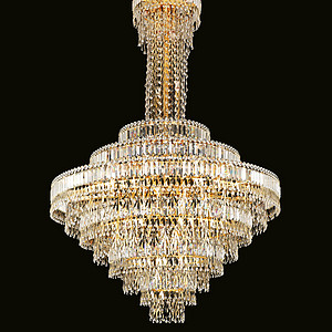 Designer-style hollow living room chandelier
