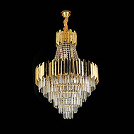 Light Luxury Home LED Crystal Chandelier