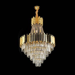Light Luxury Home LED Crystal Chandelier