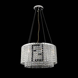 意式现代轻奢餐厅水晶吊灯