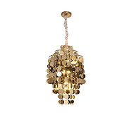 Nordic light luxury shell bedroom chandelier