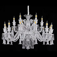 French luxury atmospheric living room chandelier