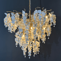French light luxury creative crystal chandelier