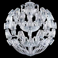 French-Style Grand and Unique Ball-Shaped Crystal Chandelier