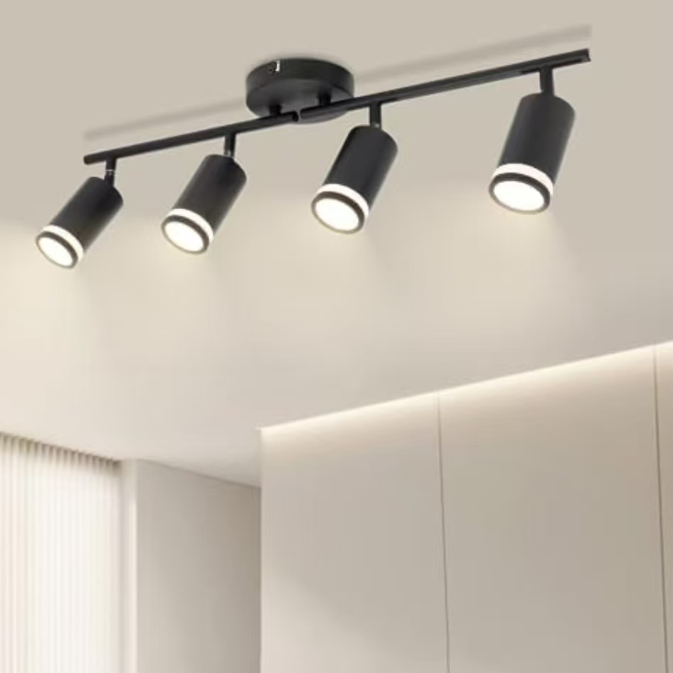 Clothing store displays LED spotlights