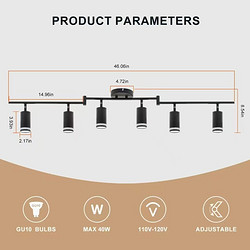 Commercial Ultra Bright LED Track Spotlight