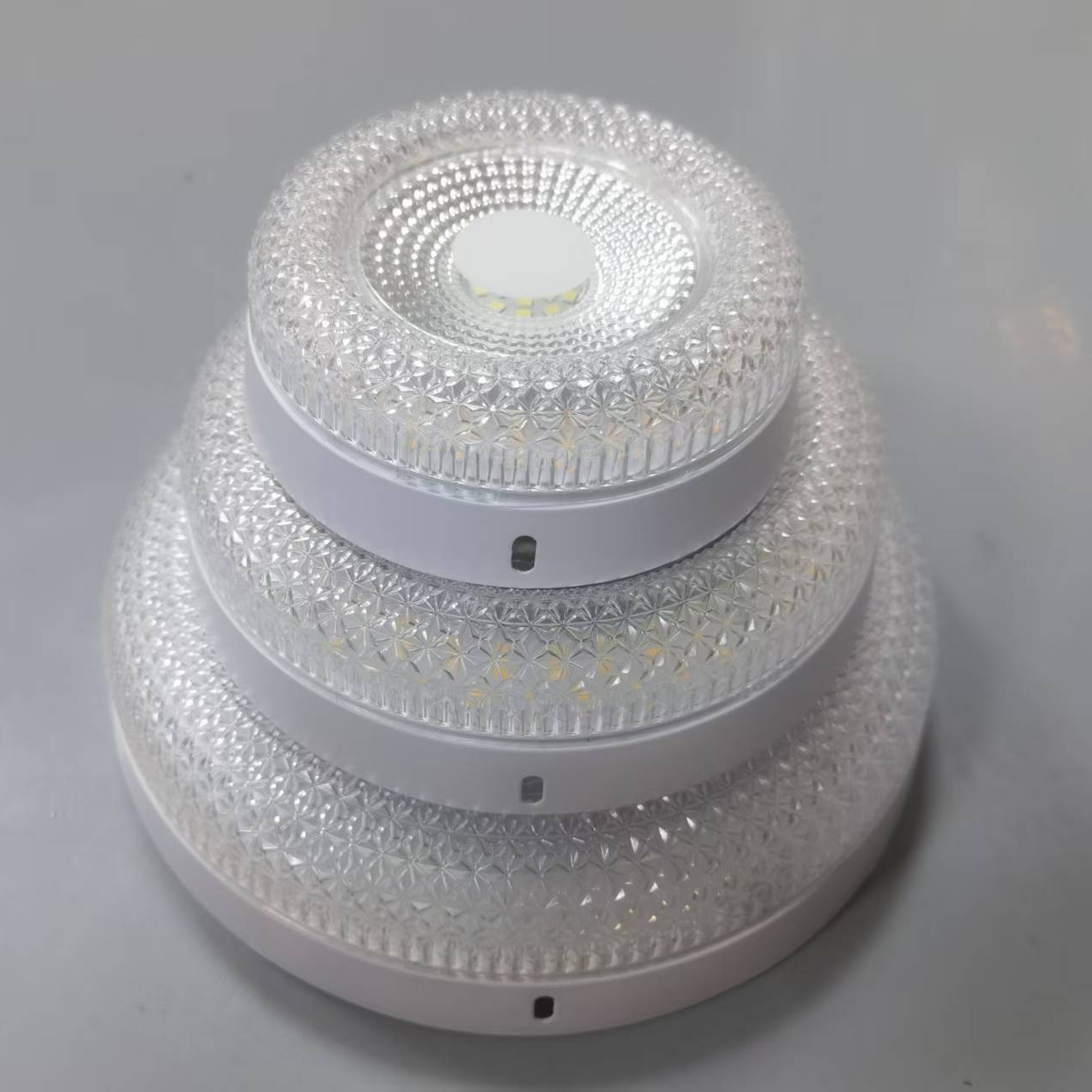 Round LED household crystal lamp