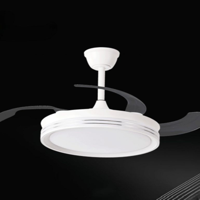 清爽白风扇灯