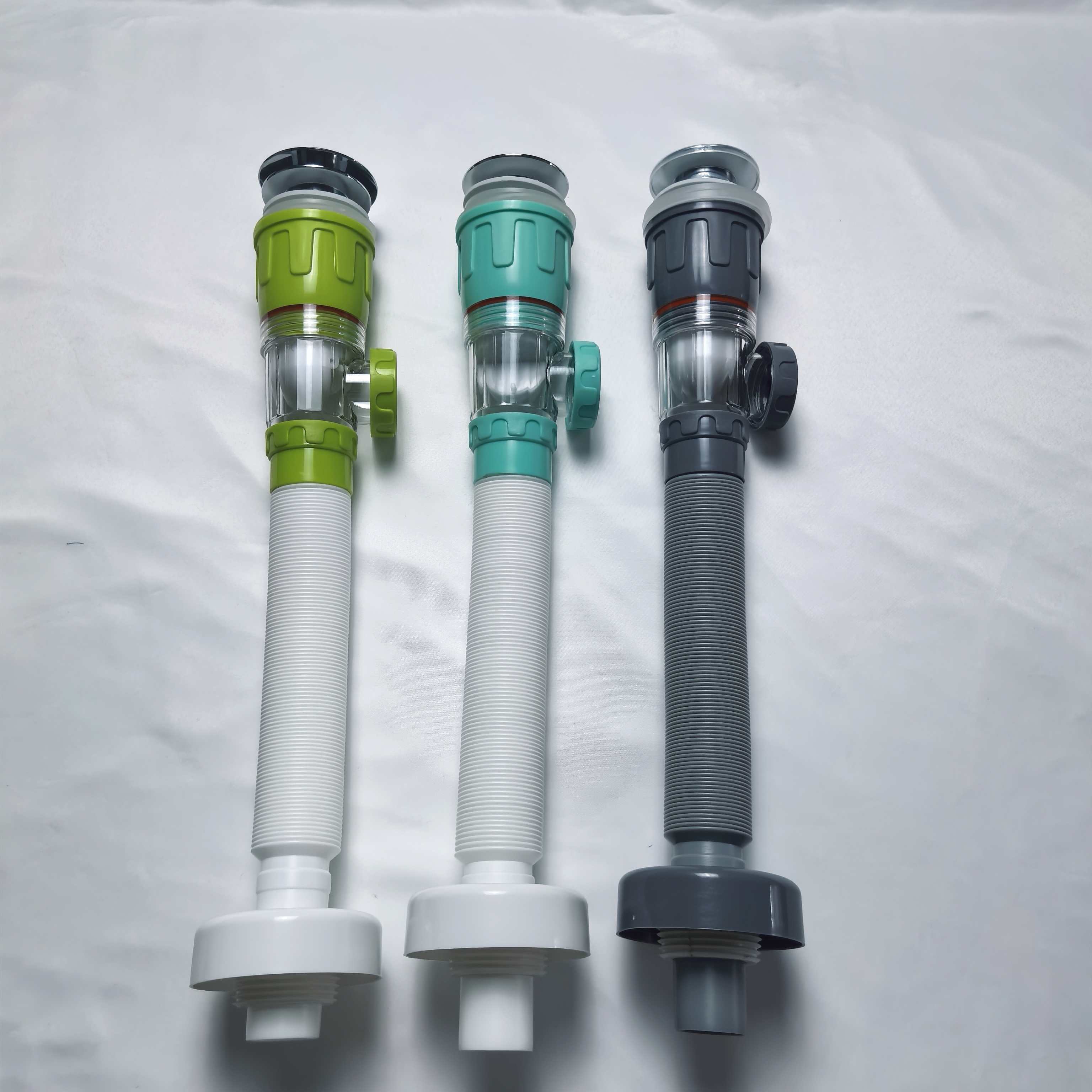 General accessories for white anti-odor drainage pipes