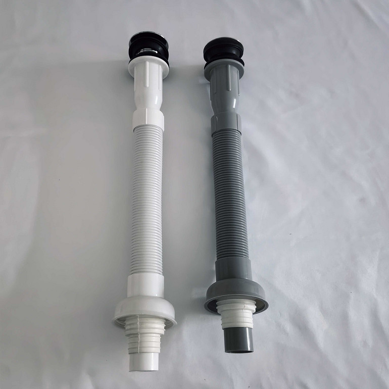 可伸缩直通式排水管配件