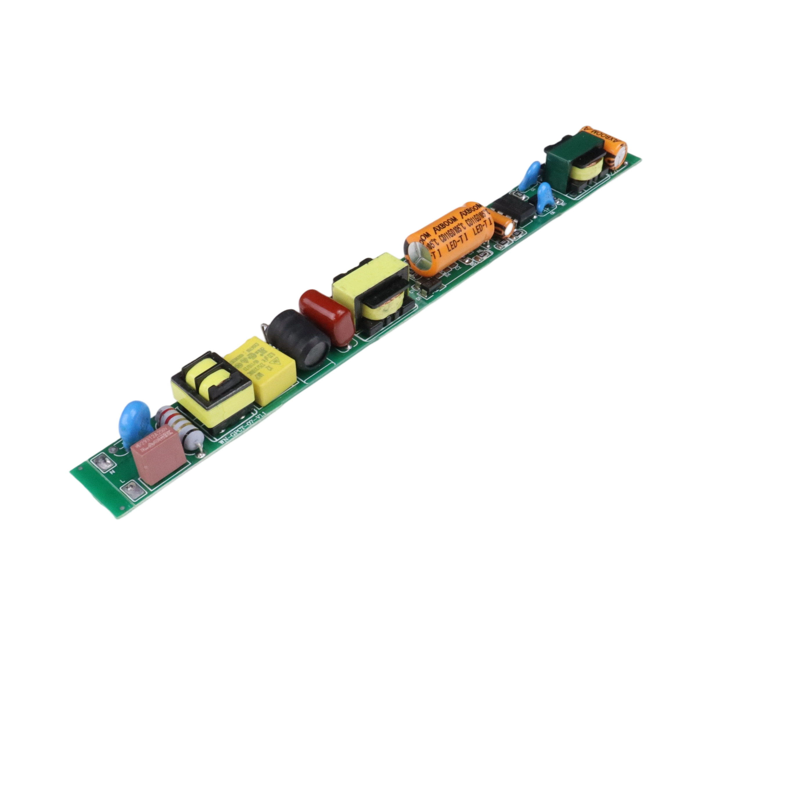 Full-voltage LED tube light internal driver power supply