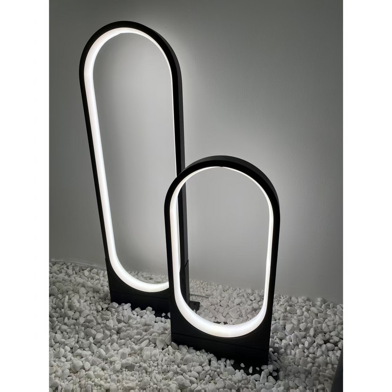 椭圆形跑道形草坪灯