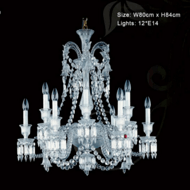 European-style living room crystal chandelier