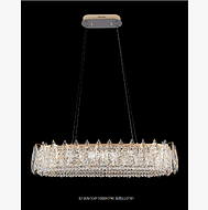 Circular Diamond Crystal Chandelier