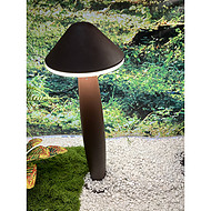 New black UFO mushroom lamp