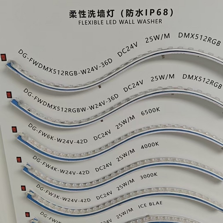 柔性耐用洗墙灯