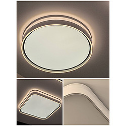 Modern minimalist white ceiling light