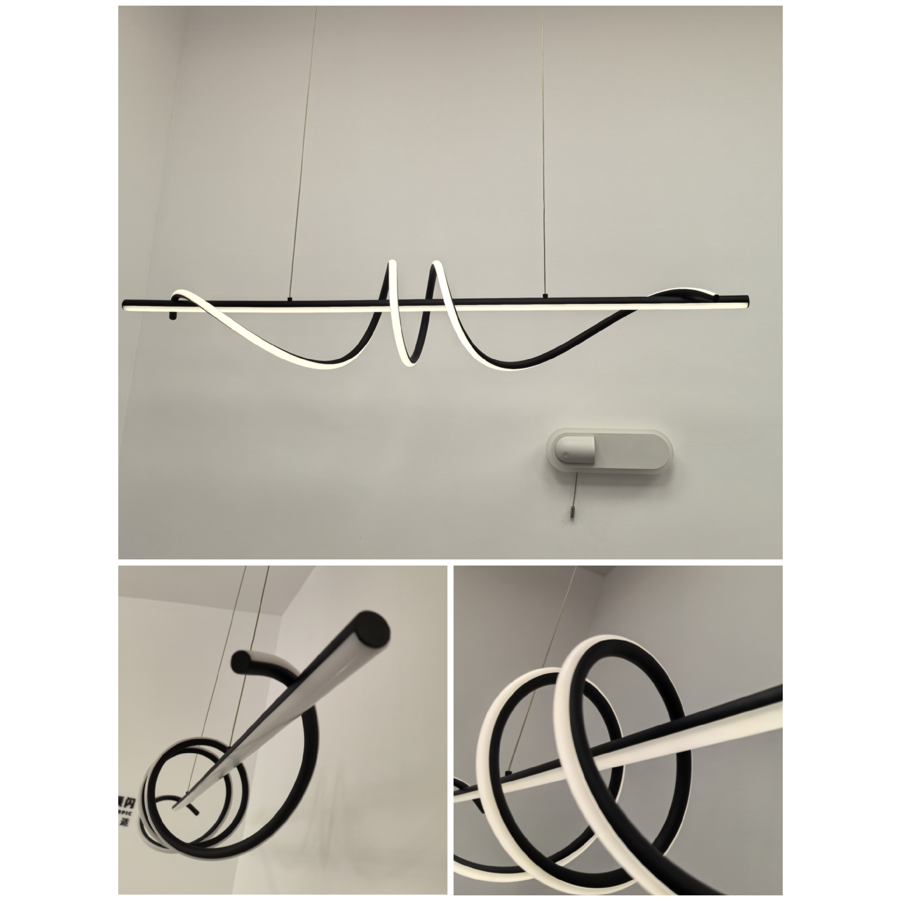 Creative Spiral Minimalist Pendant Light